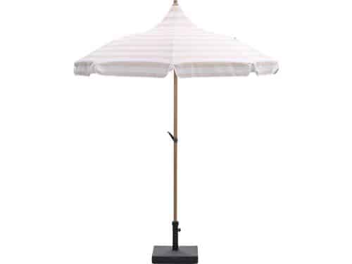 Garden Impressions Aloha parasolset Ø200 cm ecru met voet