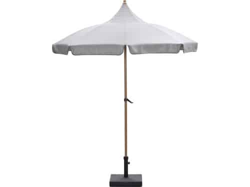 Garden Impressions Aloha parasolset Ø200 cm taupe met voet