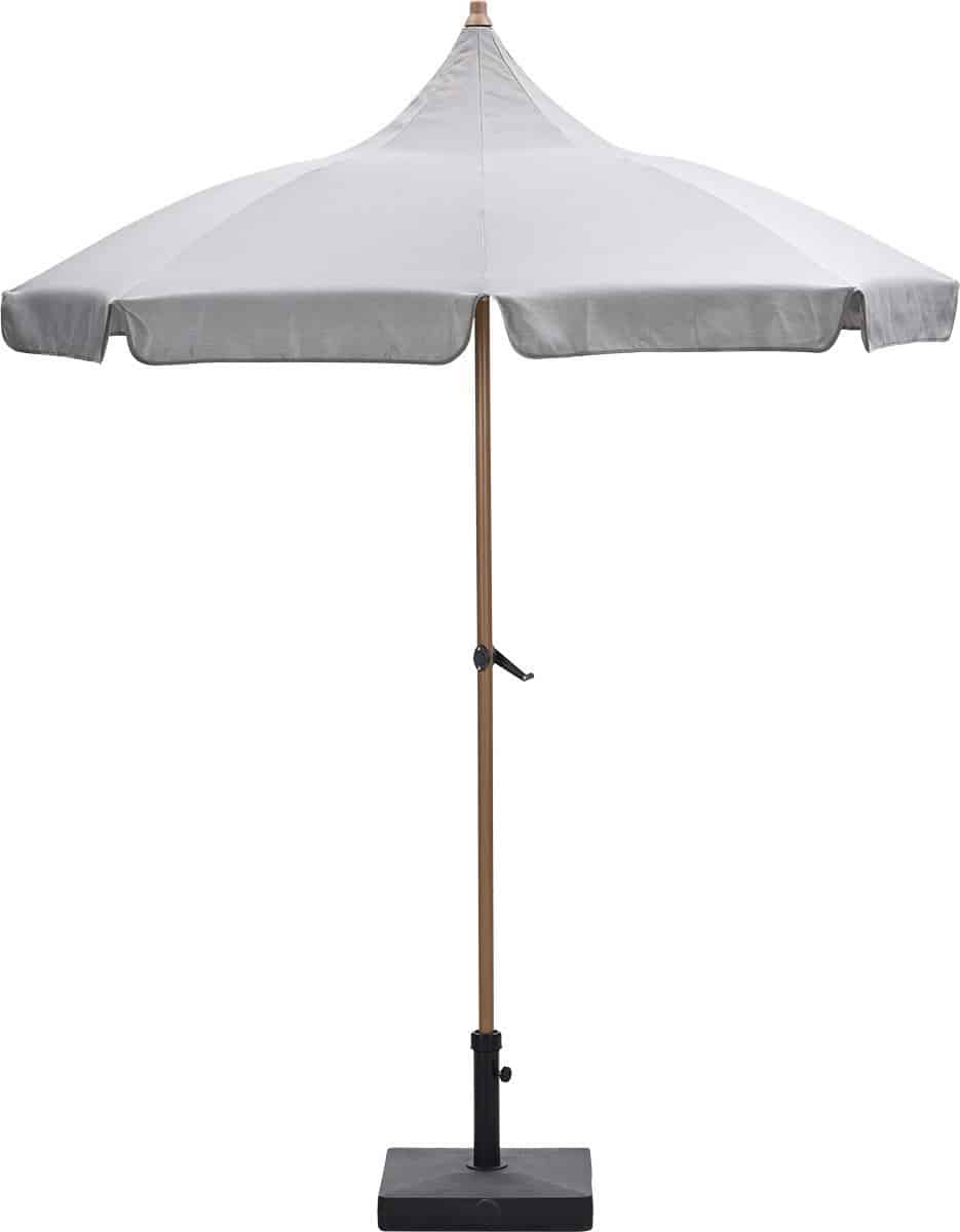 garden impressions aloha parasolset Ø200 cm taupe met voet