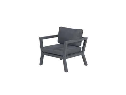 Garden Impressions Colorado lounge fauteuil - carbon black - reflex black