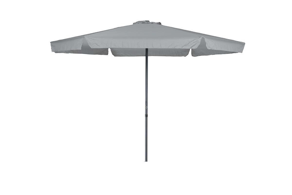 garden impressions delta parasol Ø300 cm carbon black light grey