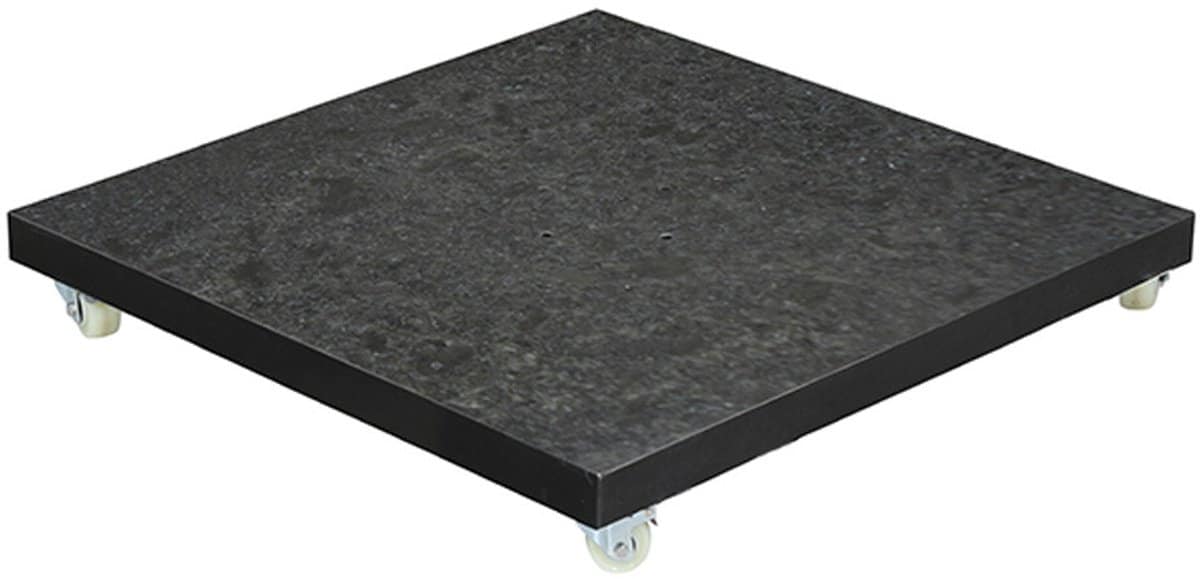 garden impressions hawaii zweefparasol 300×300 cm carbon black / zand