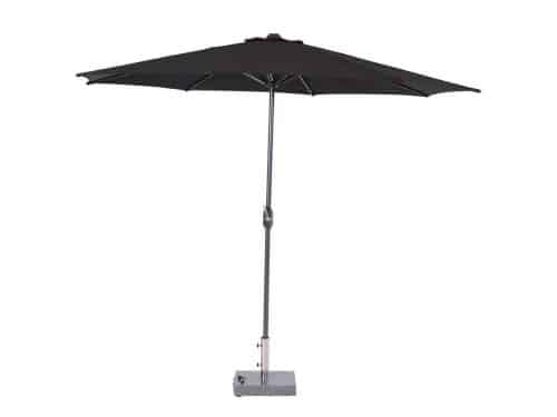 Garden Impressions Lotus parasol - Ø300 cm - carbon black - black