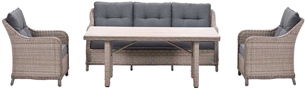 garden impressions nova lounge dining set 4 delig stoel