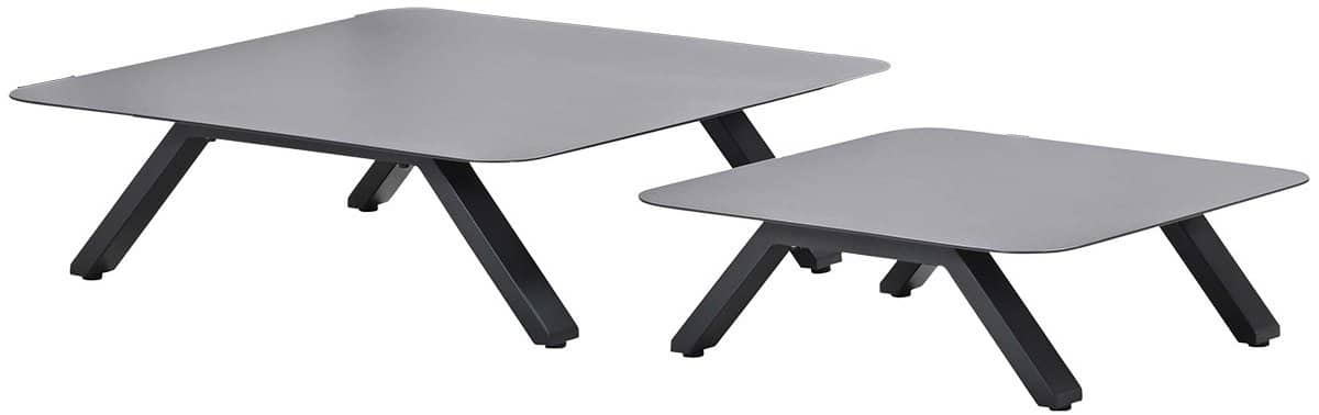 garden impressions realdo loungetafel set van 2 aluminium