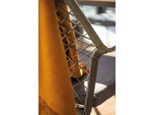 Garden Impressions Ross tuinset 5-delig mosgroen - Penedo tuintafel 160x90