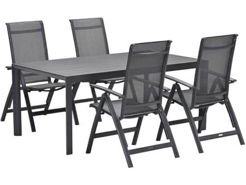 Garden Impressions Santana tuinset 5-delig verstelbaar - Adana tuintafel 180x100
