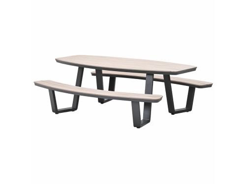 Garden Impressions Sarria picknick set ovaal 220 x 193
