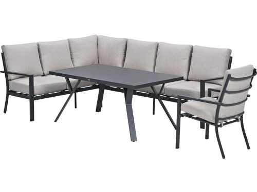 Garden Impressions Senja lounge dining set 4-delig links incl stoel