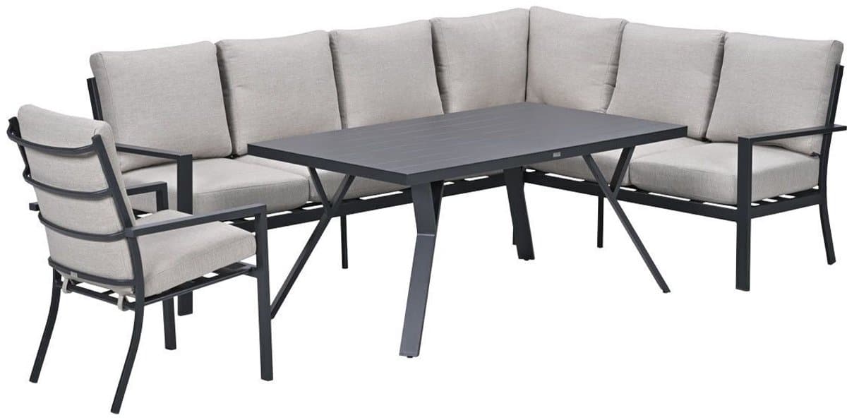 garden impressions senja lounge dining set 4 delig rechts incl stoel