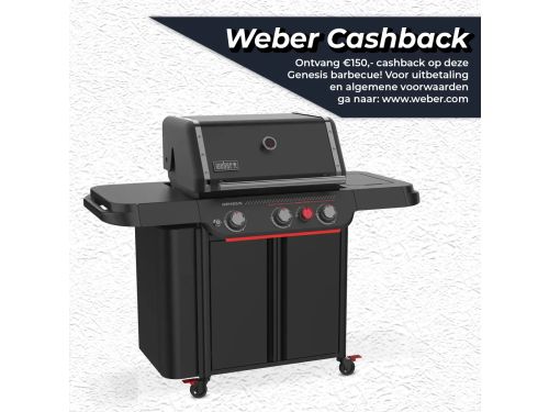 Gasbarbecue genesis e-330wr stealth met draaispit