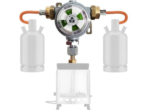 Gasfles Omstel Systeem - Dubbele Fles Schakelaar - Gasvoorziening Garanderen