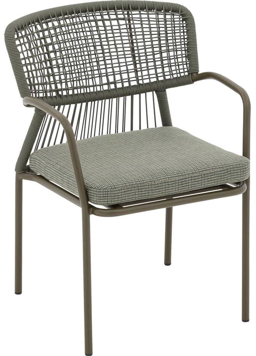 goossens tuinstoel sestri buitenstof groen 60 x