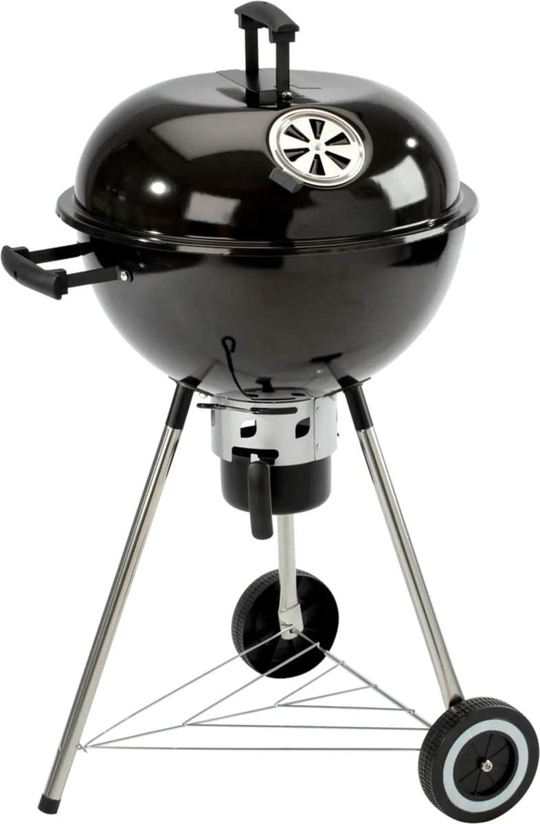 grillchef houtskool kogelgrill 11103 92cm zwart