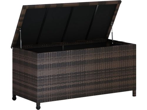 Grote Kussenbox Buiten - 470 Liter - Waterdichte PE Rotan