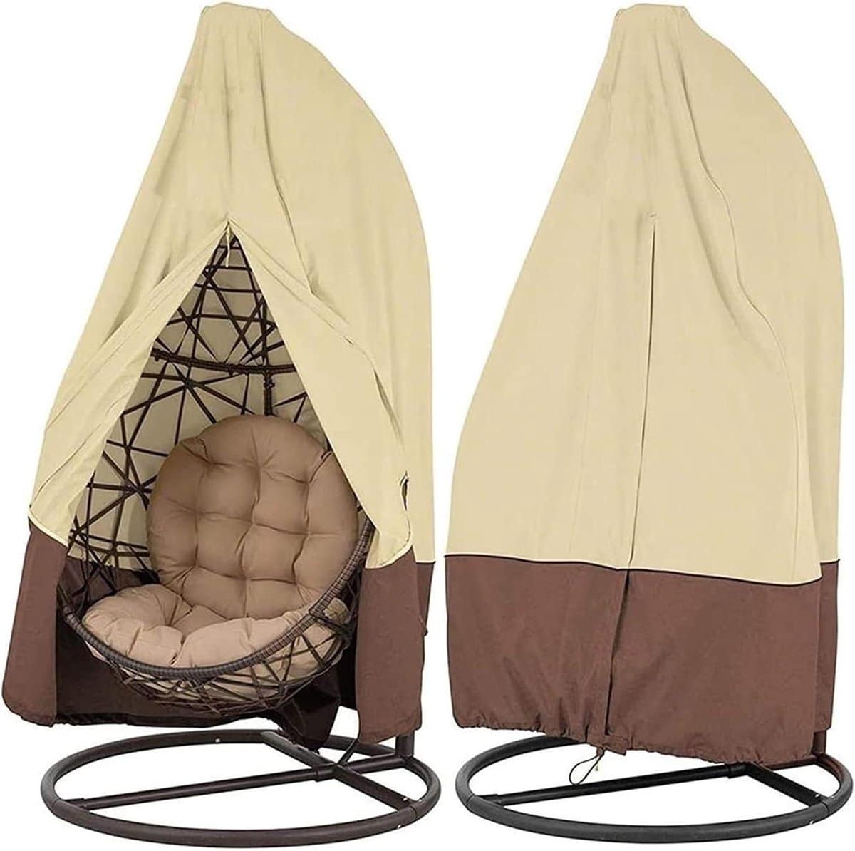 hangstoel beschermhoes stoelhoes tuinstoel stoel beschermen dubbel