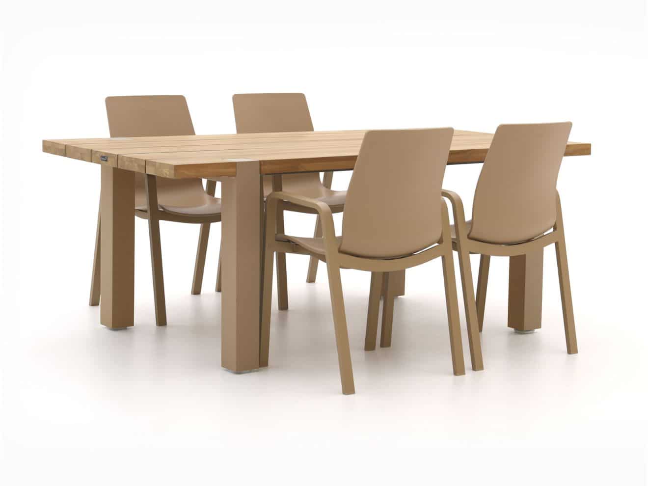 hartman flow/almeria 200cm dining tuinset 5 delig laagste prijsgarantie!