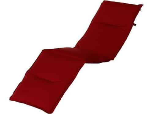 Hartman ligbed tuinkussen Havana 195x63x9 cm - rood