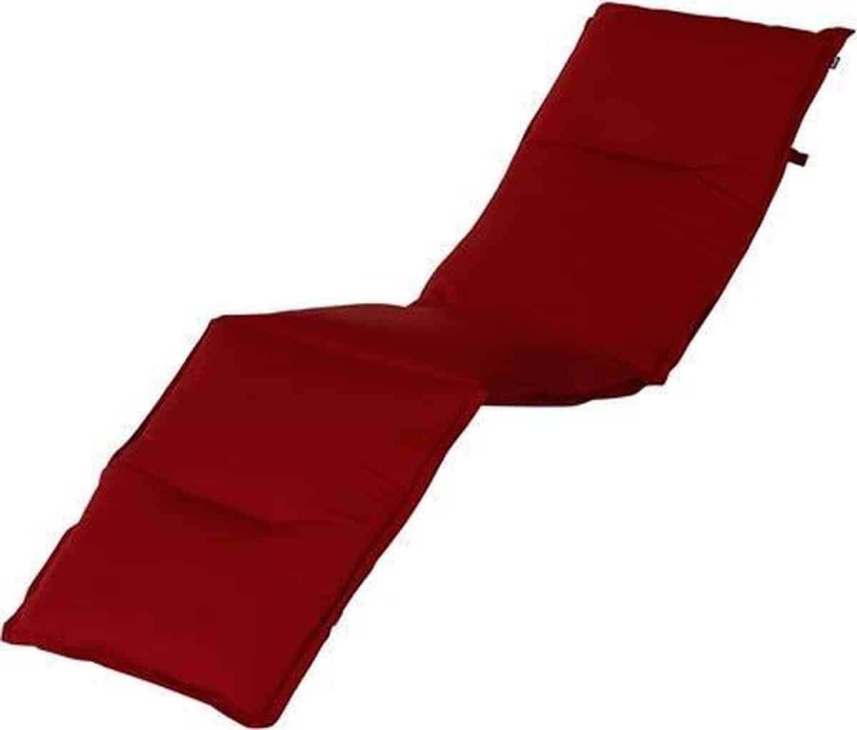 hartman ligbed tuinkussen havana 195x63x9 cm rood