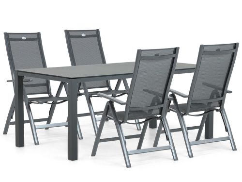 Hartman Royal Club/Mateo 180 cm dining tuinset 5-delig