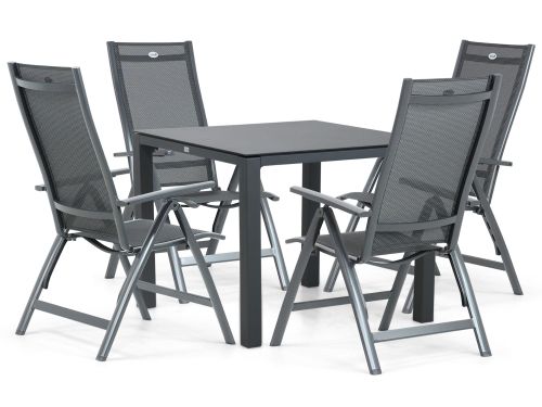 Hartman Royal Club/Mateo 90 cm dining tuinset 5-delig