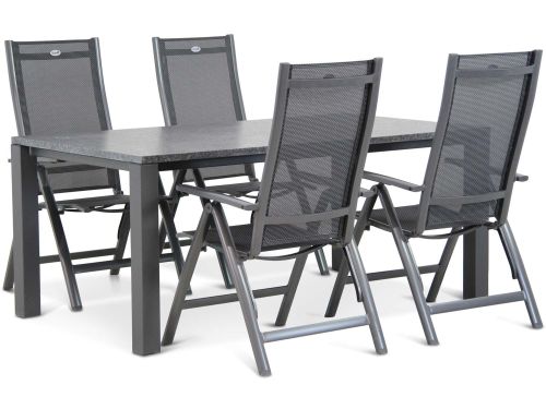Hartman Royal Club/Munster 180 cm dining tuinset 5-delig