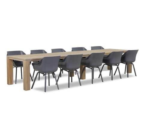 Hartman Sophie element/Brighton 400 cm dining tuinset 11-delig
