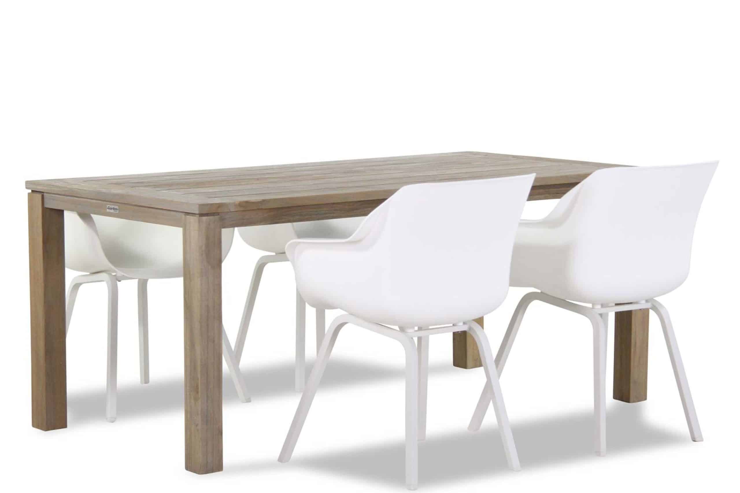 hartman sophie element/bristol 180 cm dining tuinset 5 delig