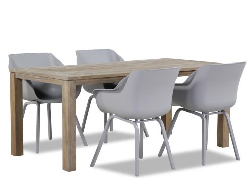 Hartman Sophie element/Bristol 180 cm dining tuinset 5-delig
