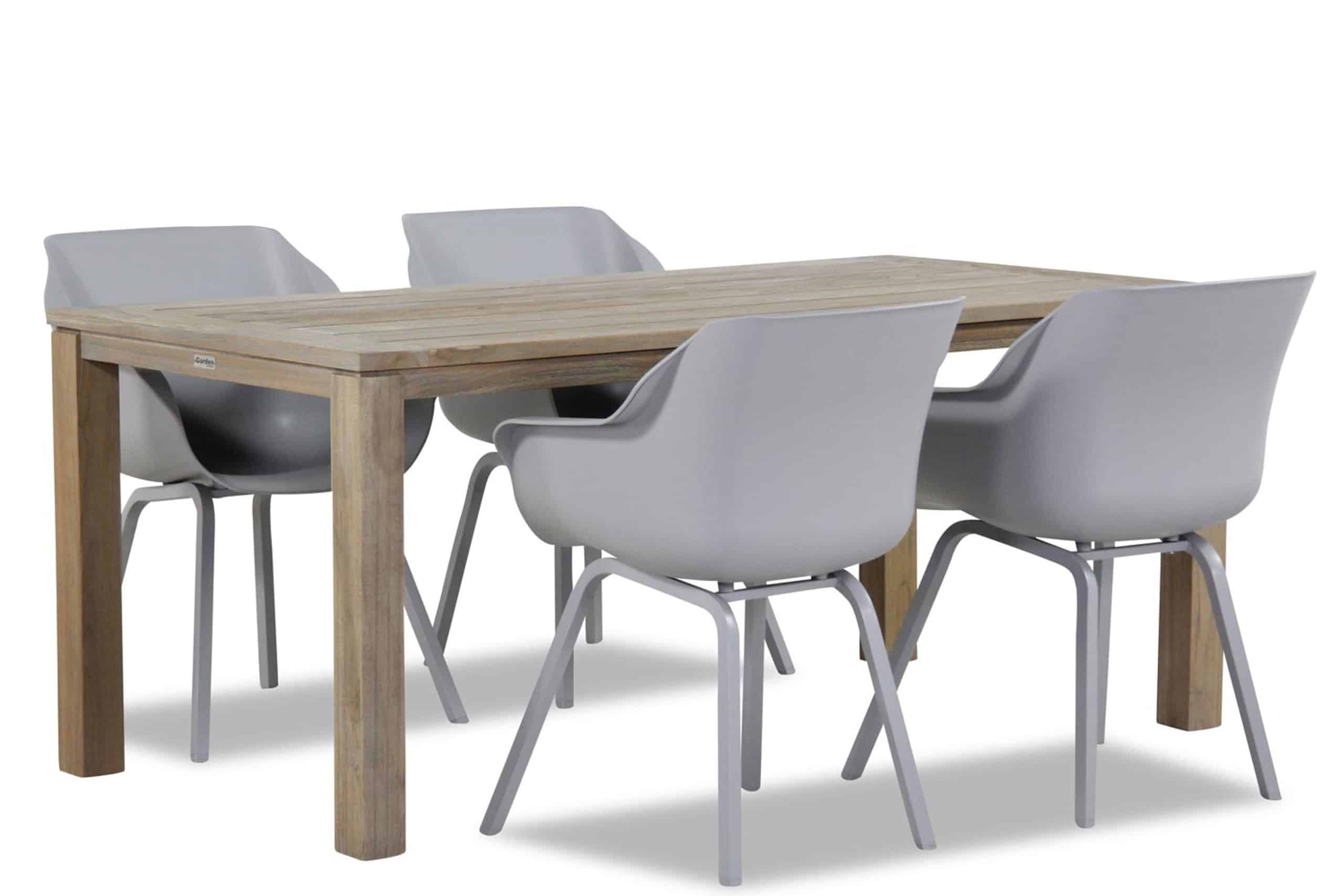 hartman sophie element/bristol 180 cm dining tuinset 5 delig