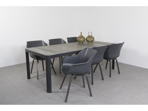 Hartman Sophie Element/Queens 220 cm. tuinset - 7-delig