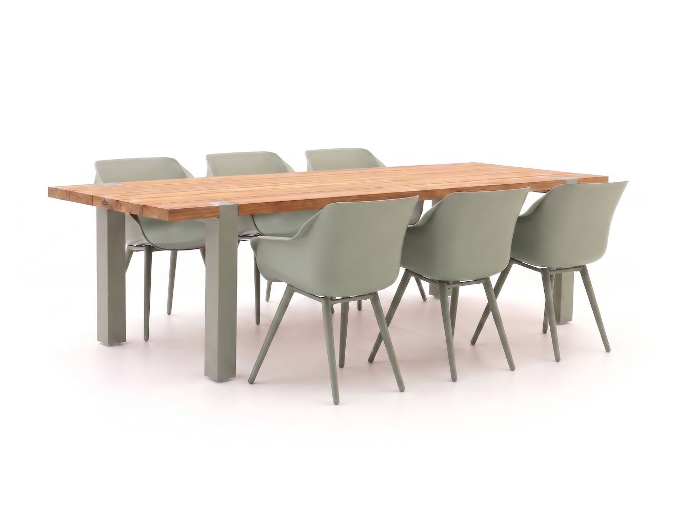 hartman sophie studio/almeria 280cm dining tuinset 7 delig laagste prijsgarantie!