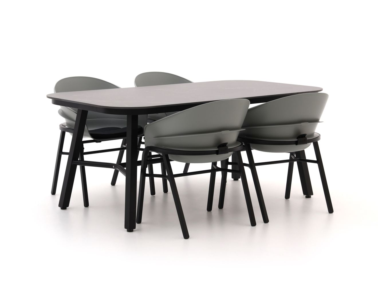 hartman tubb dining tuinset 185cm 5 delig verstelbaar laagste prijsgarantie!