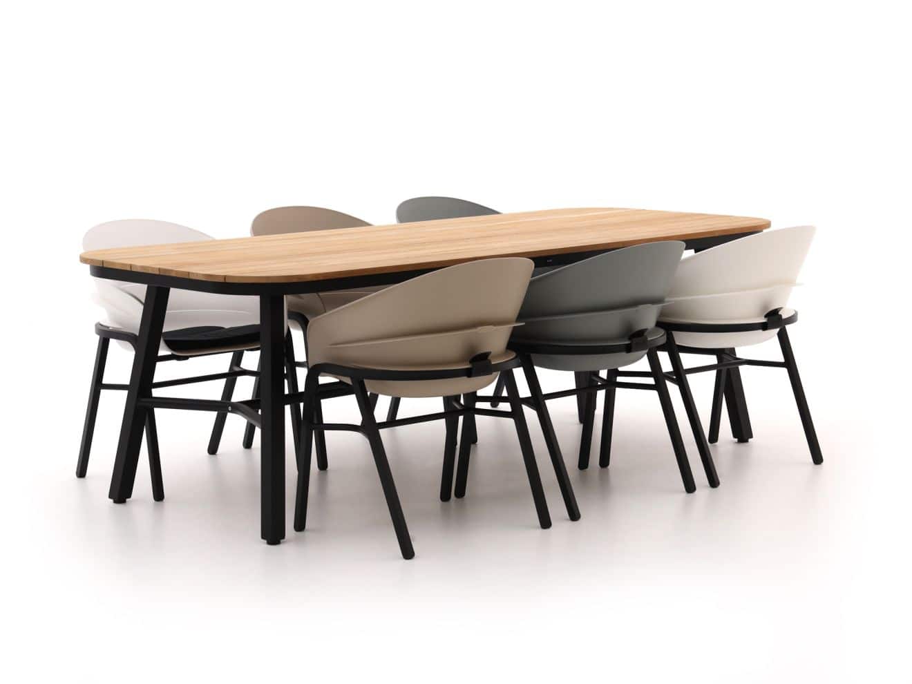 hartman tubb dining tuinset 240cm 7 delig verstelbaar laagste prijsgarantie!