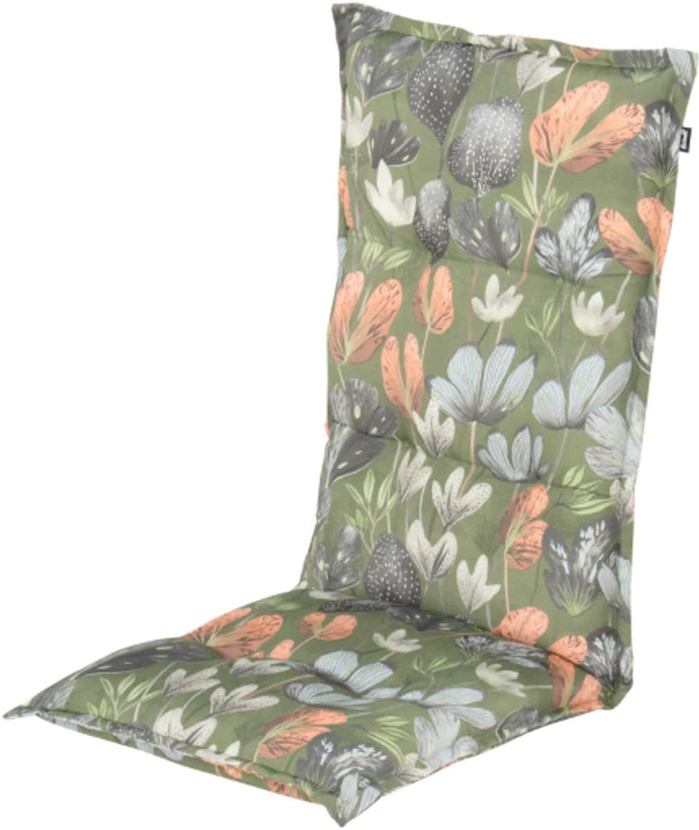 hartman tuinstoel kussen mona green 123x50x8cm hoge