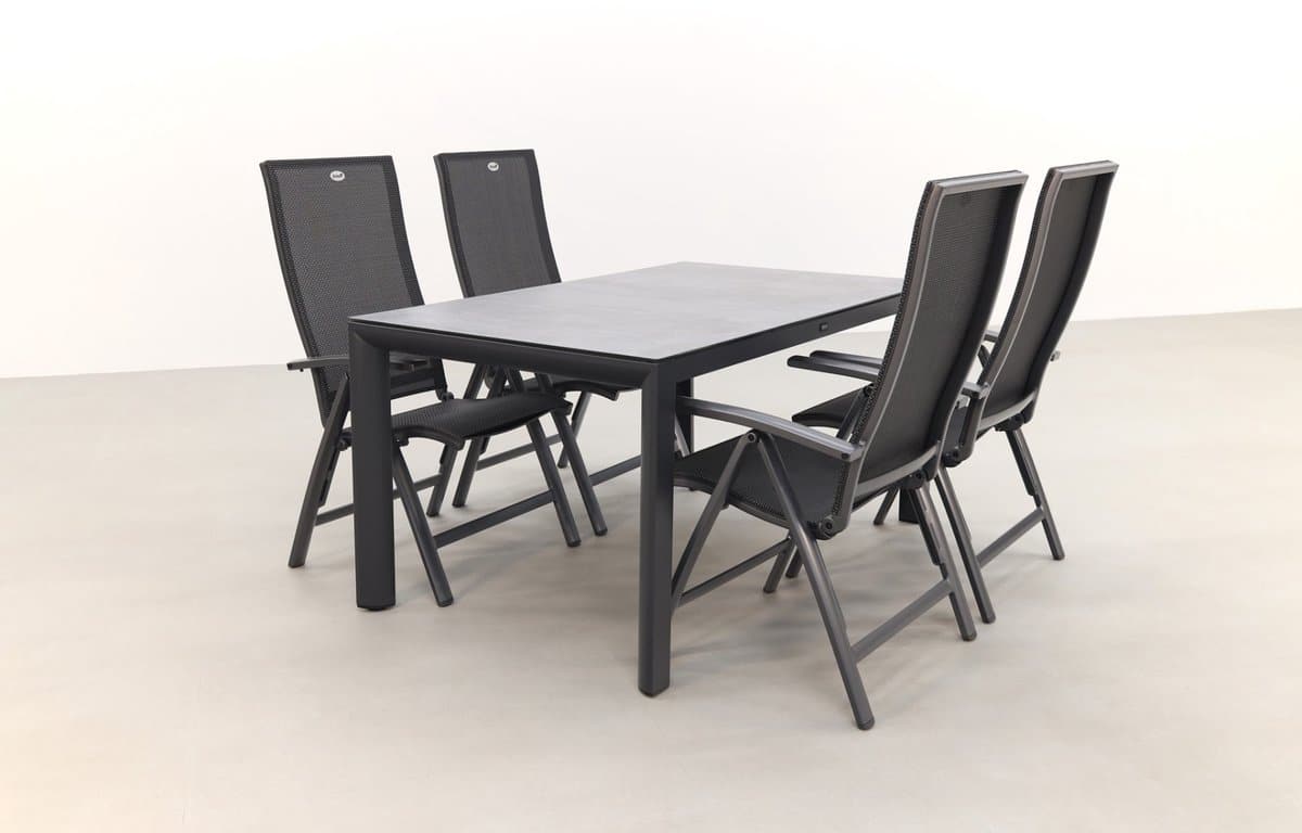 hartman valentino/baltimor 150 cm. verstelbare tuinset 5 delig