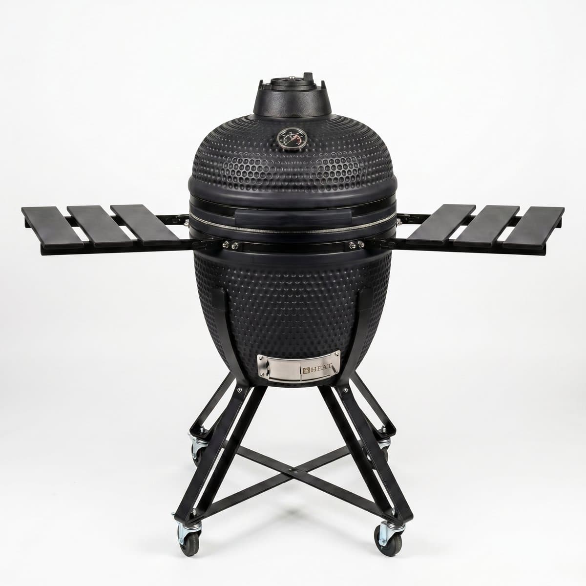 heat premium kamado barbecue fyregg 18 inch keramische bbq