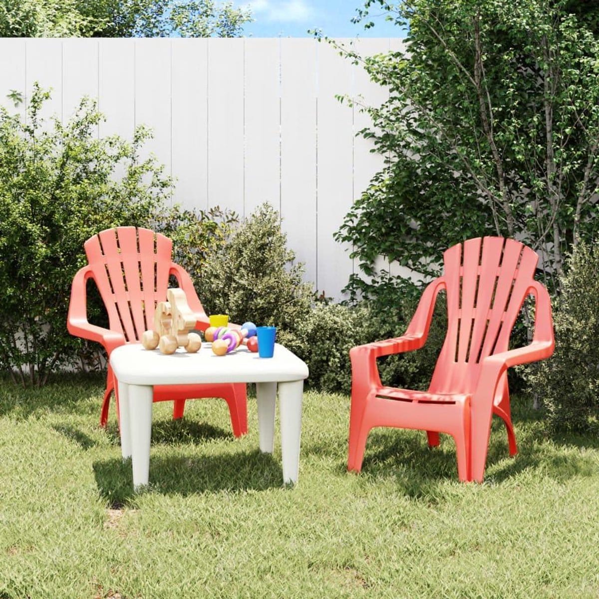 homgoday garden chairs for children, pack of 2