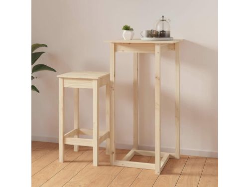 Houten Bartafel - Staande Tafel - Gezellig Borrelen - Massief