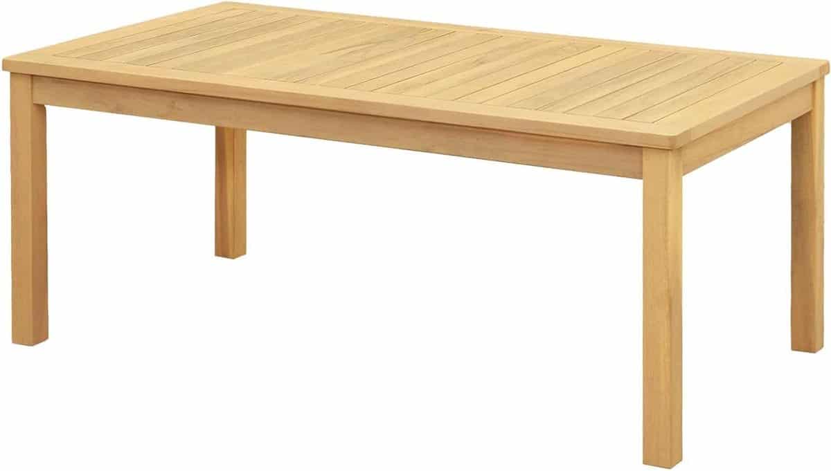 houten bijzettafel tuinmeubel buitenleven massief acaciahout