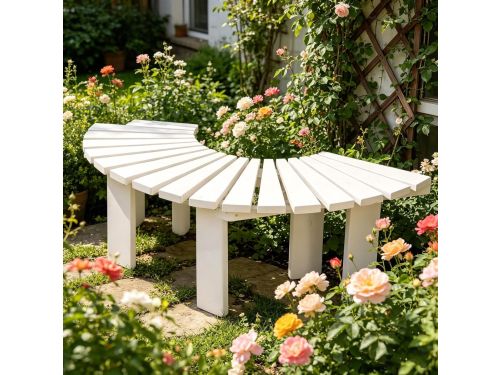 Houten Boombank - Modulaire Zitelementen - Buiten Ontspannen - Weerbestendig