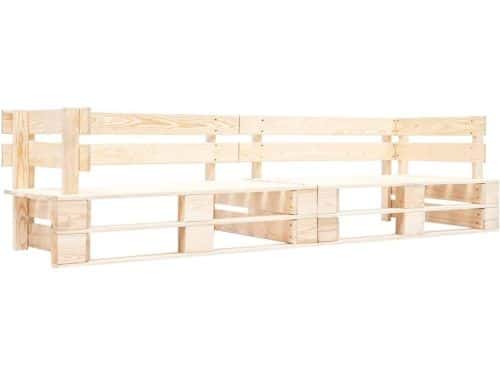 Houten Palletbank - Tuinbank Loungebank - Buiten Ontspannen - Duurzaam