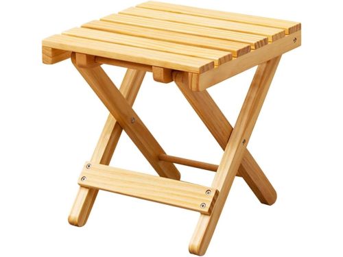 Houten plantenpotkruk - Bijzettafel tuintafel - Planten decoreren - Opvouwbaar
