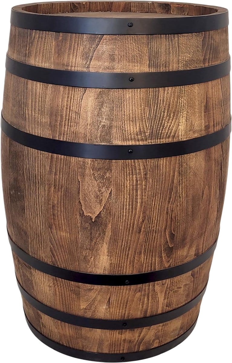 houten vat decoratie rustiek meubel bar tafel