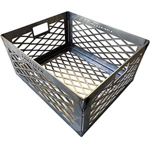 Houtskool mand voor BBQ roker 12x10x6 inch - Laser Cut