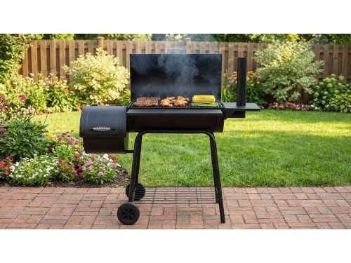 Houtskoolbarbecue House&Garden Smoker Pro XXL - BBQ Grillwagen met Deksel