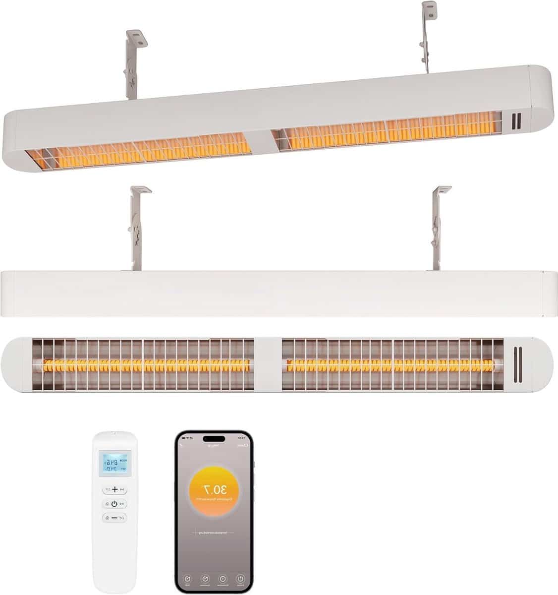 infrarood warmtestraler verwarming terras balkon buiten verwarmen