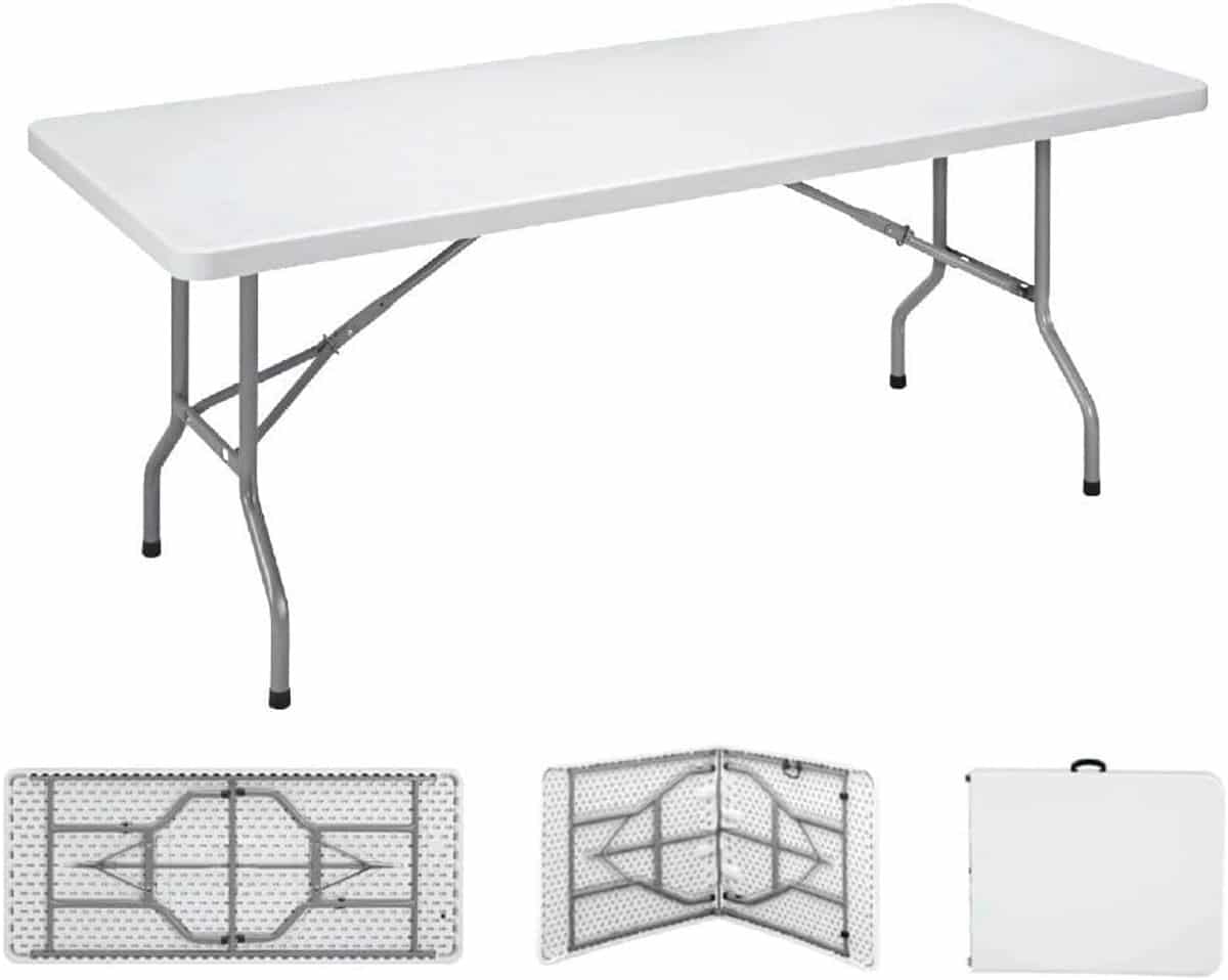 inklapbare tafel klaptafel buiten eten stevig stalen