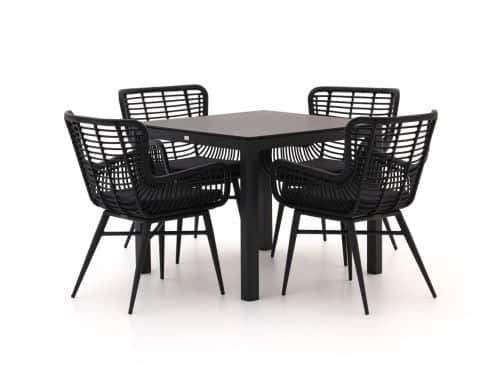 Intenso Asti/La Fonte 90cm dining tuinset 5-delig - Laagste prijsgarantie!