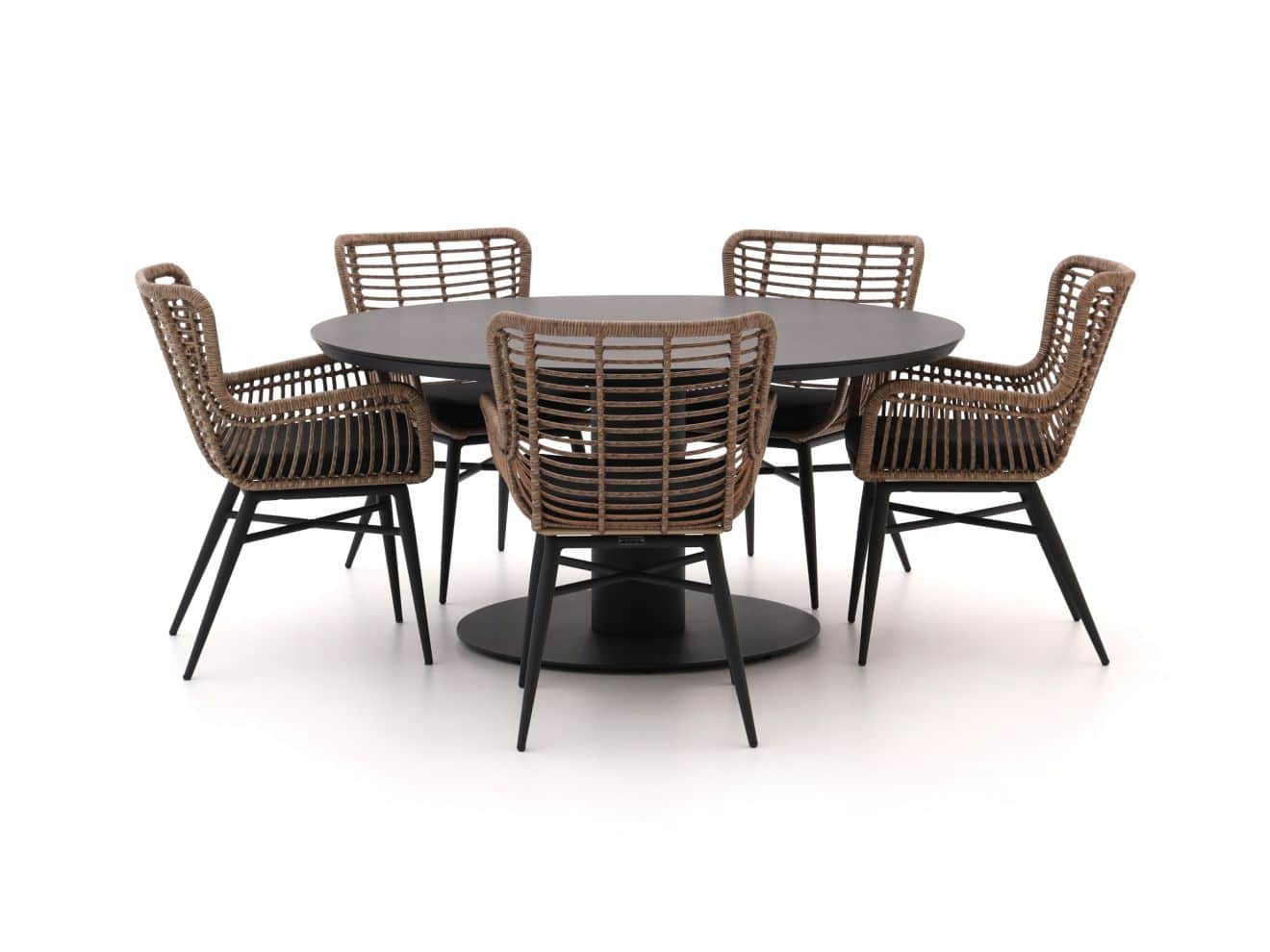 intenso asti/la fonte Ø150cm dining tuinset 6 delig laagste prijsgarantie!